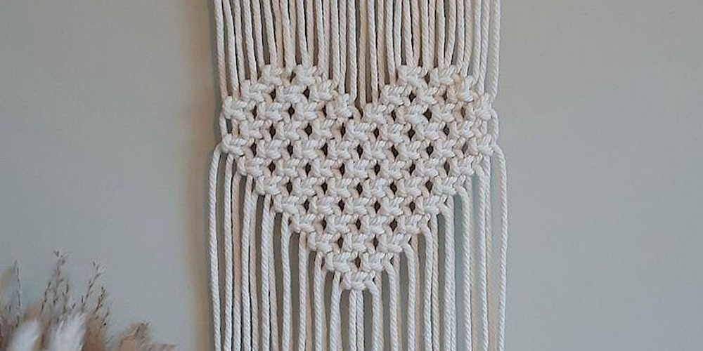 Macrame Heart Wall Hanging Workshop