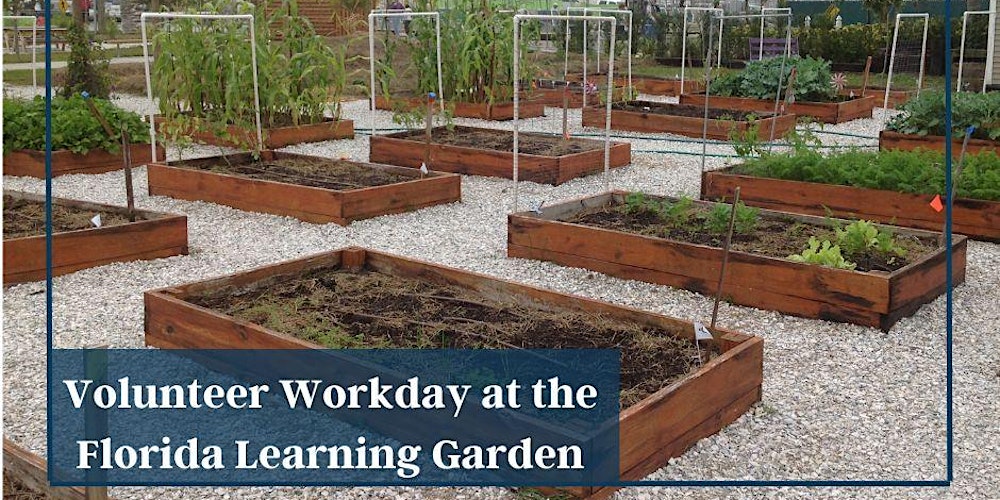 Florida Learning Garden Cleanup Day