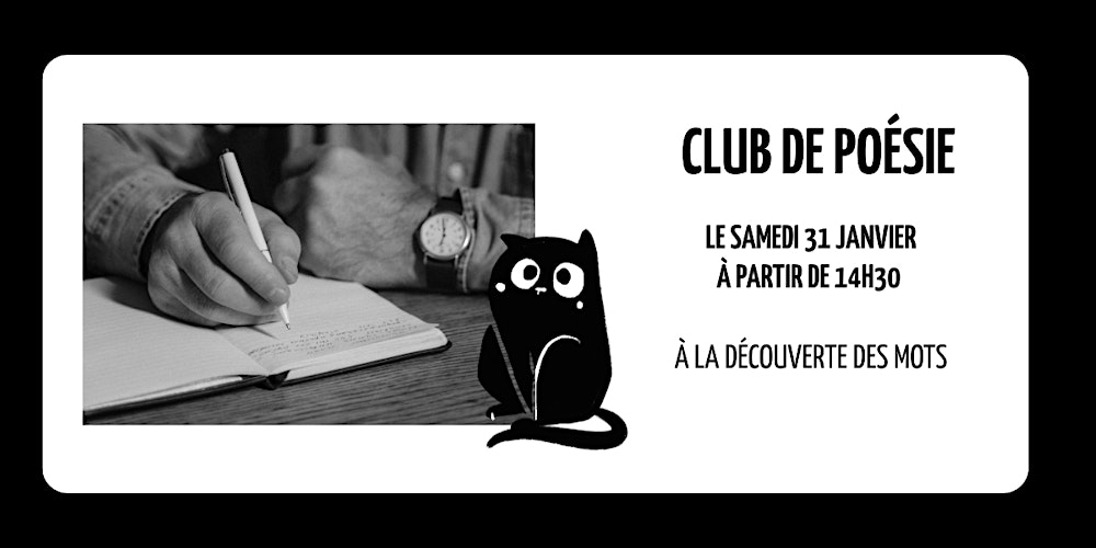 Club de poésie (janvier)