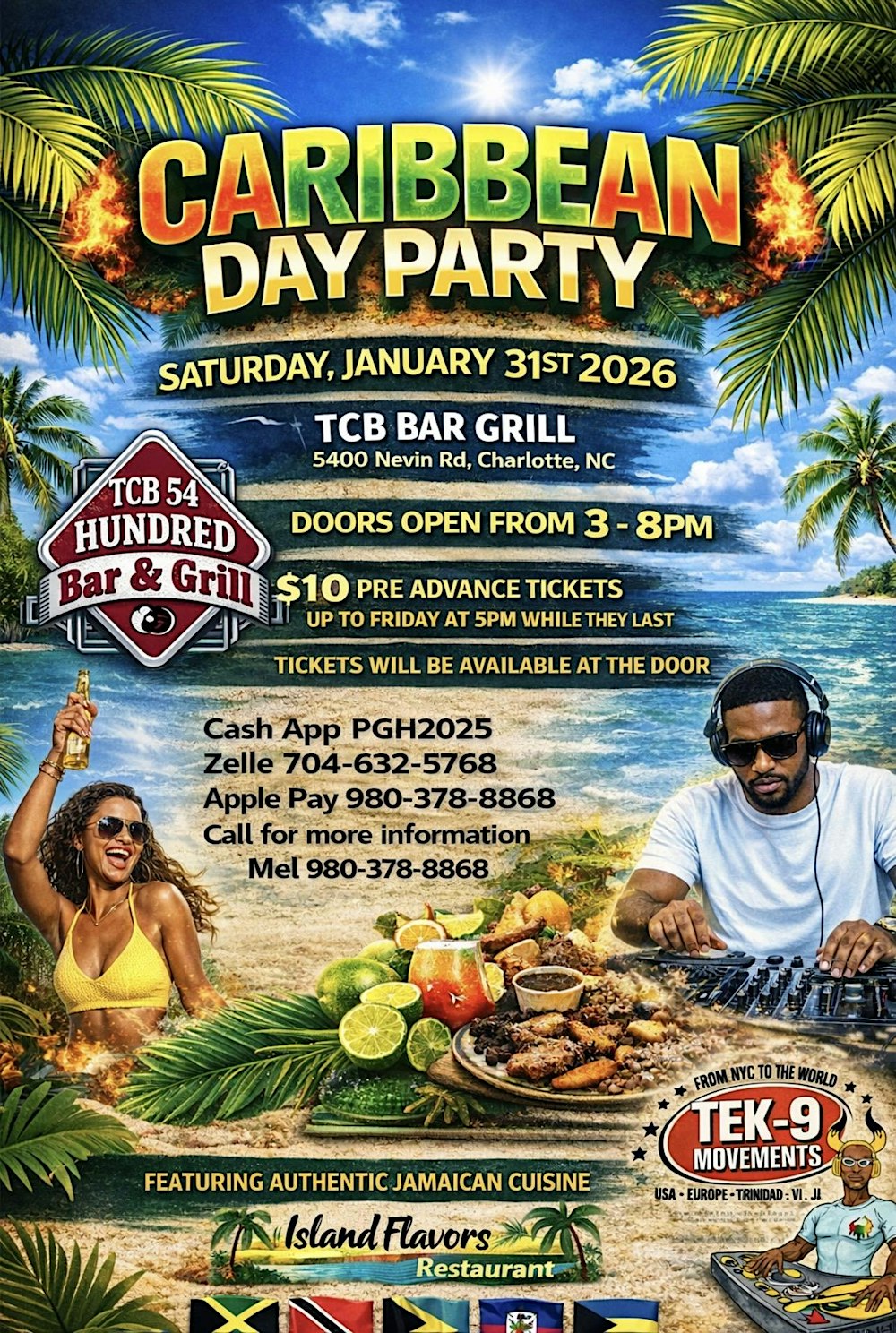 TCB 5400 First Caribbean Day Party