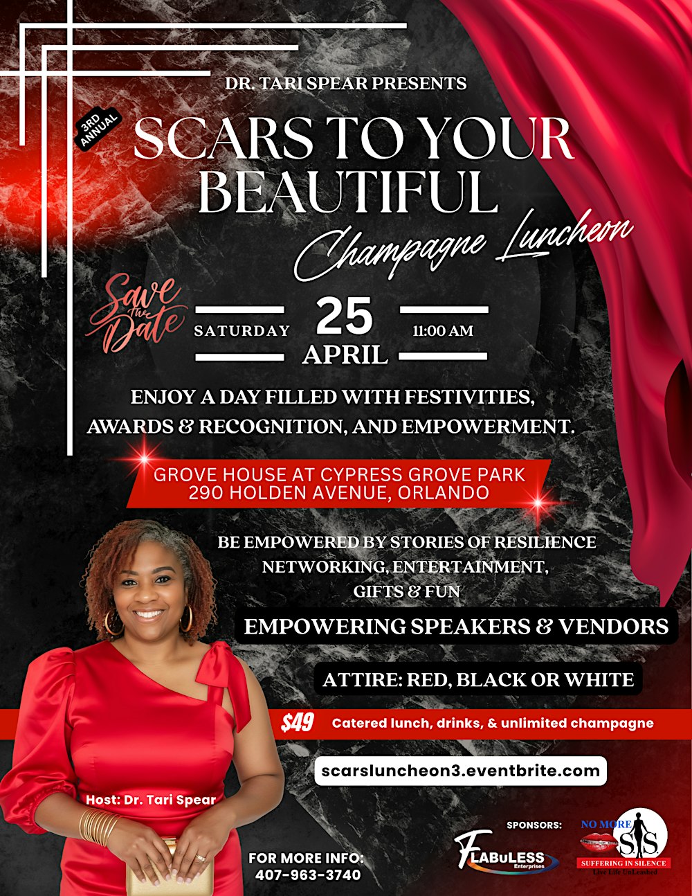 3RD ANNUAL SCARS TO YOUR BEAUTIFUL CHAMPAGNE LUNCHEON