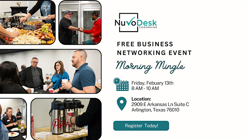 FREE Business Networking Event: Morning Mingle
