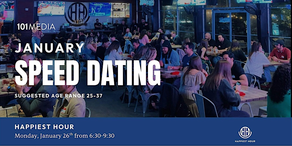 Dallas Speed Dating & Singles Mixer (ages 25-37)