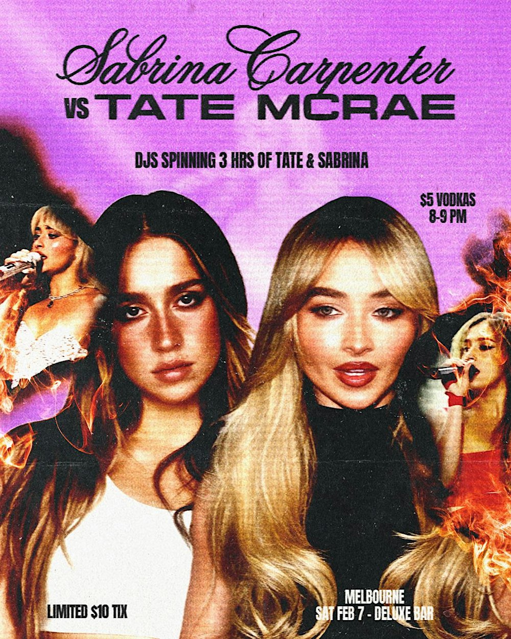 SABRINA vs TATE | $5 VODKA | MELBOURNE | DELUXE BAR