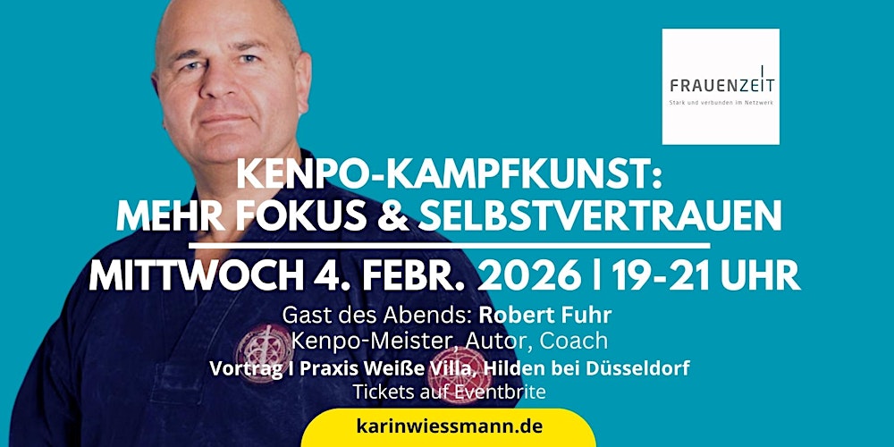 FRAUENZEIT: KENPO-KAMPFKUNST: MEHR FOKUS & SELBSTVERTRAUEN I Hilden