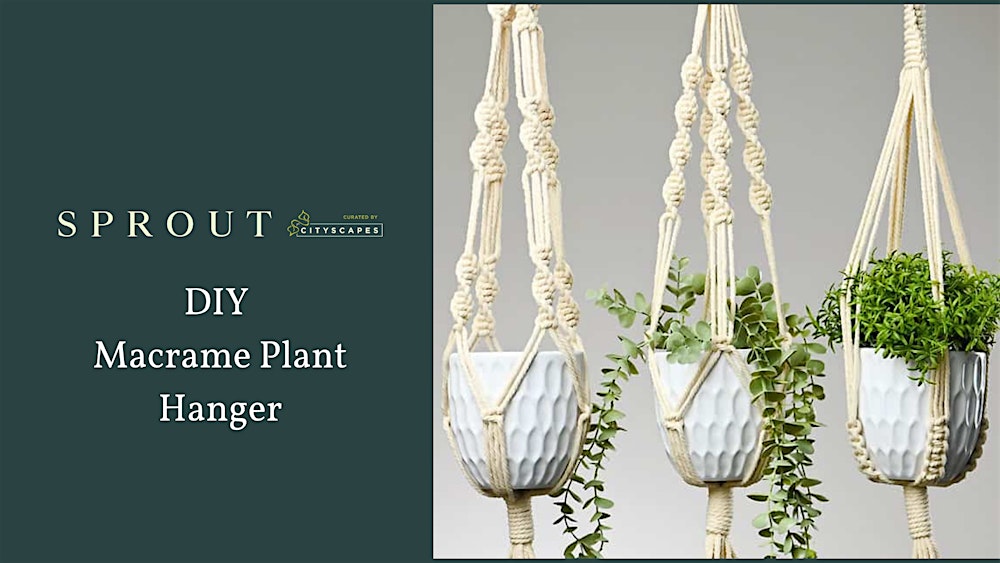 DIY Macrame Workshop at Sprout!