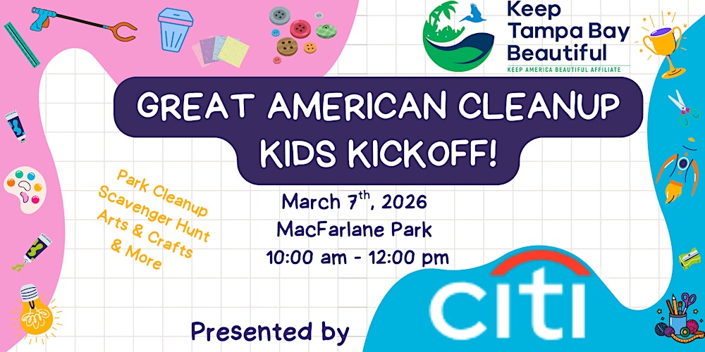 Great American Cleanup: Kids Kickoff!