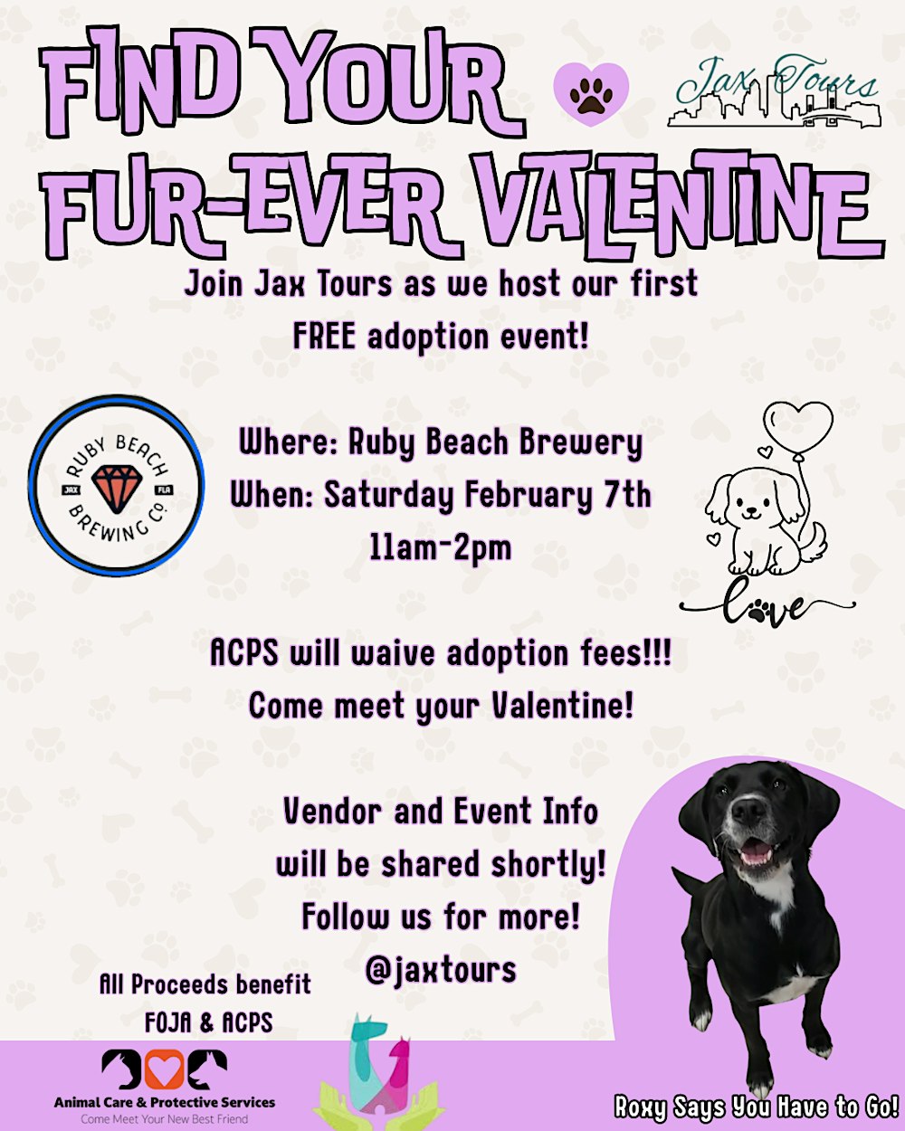 Find Your Fur-ever Valentine - FREE Pet Adoption Event!