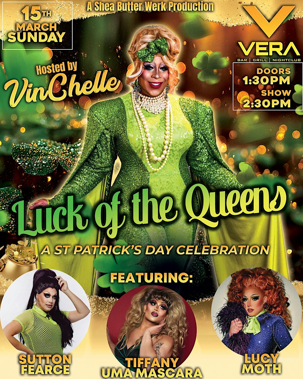 Luck of the Queens: St. Patrick’s Drag Show!
