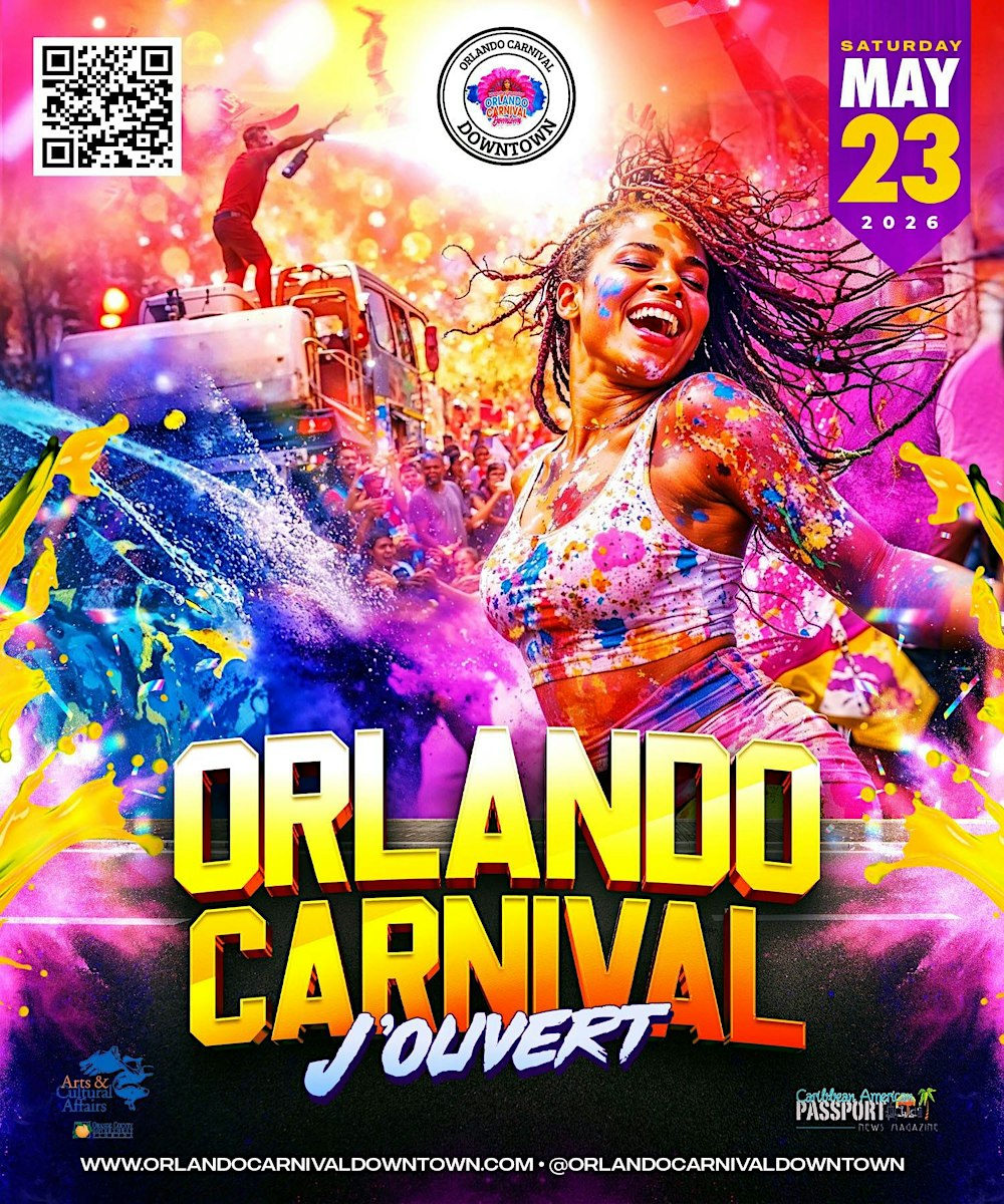 Orlando Carnival J'ouvert  2026| Orlando Carnival Downtown