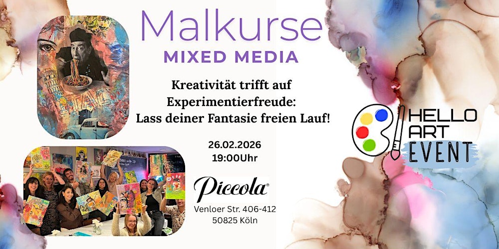 Malkurs Mixed Media