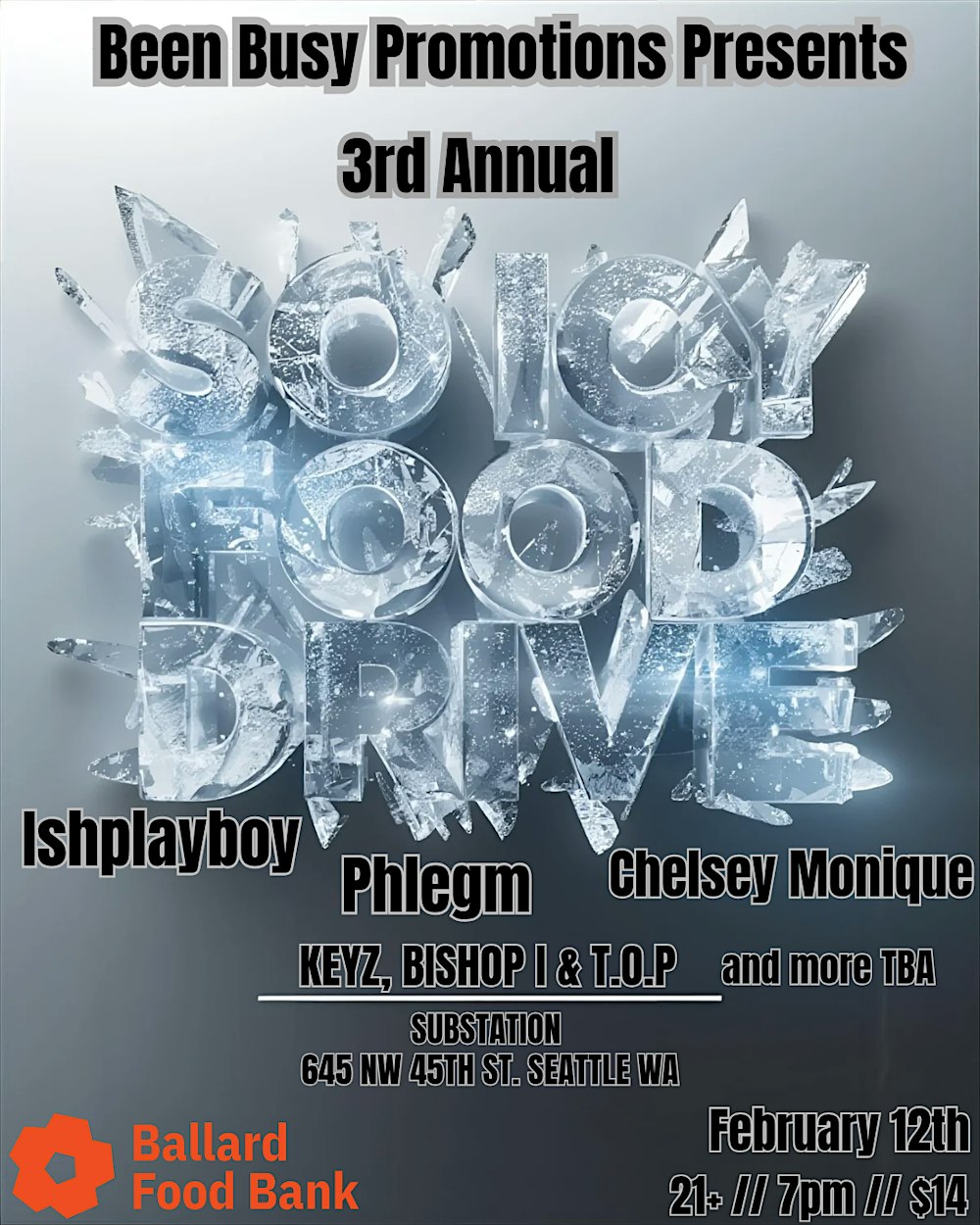 3rd Annual SO ICY Food Drive