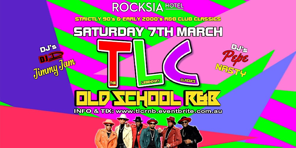 TLC Old School R&B 90’s & Early 2000’s 7-3-26 at ROCKSIA Hotel
