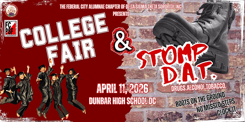 TheFCAC College Fair & Stomp D.A.T.