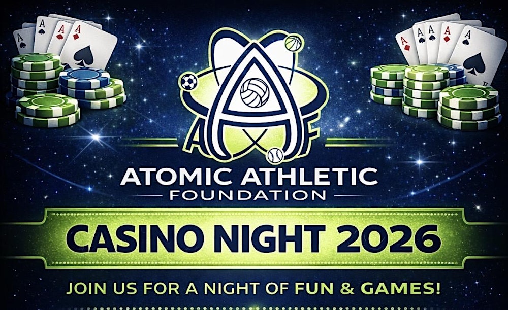 Atomic Athletic Foundation Casino Night 2026
