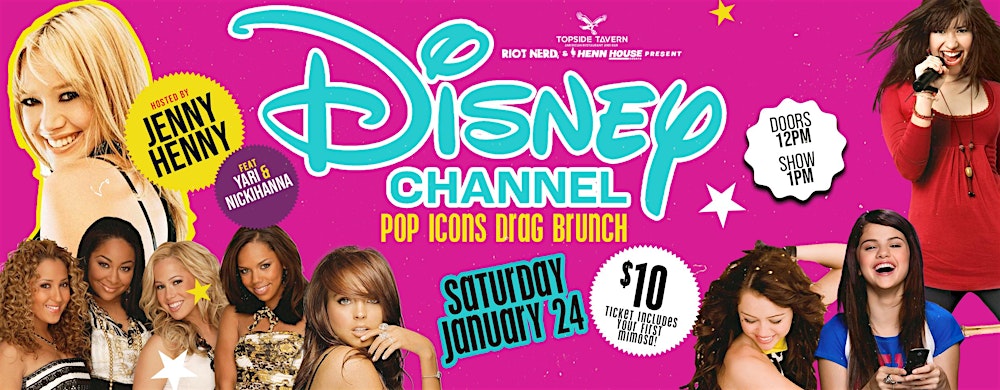 Disney Channel Pop Icons Drag Brunch