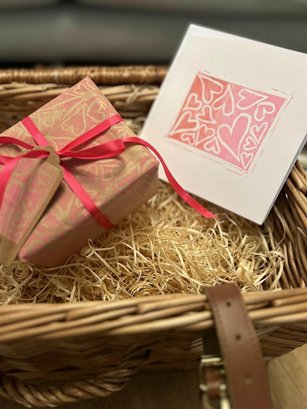 Valentines inspired lino print workshop for beginners