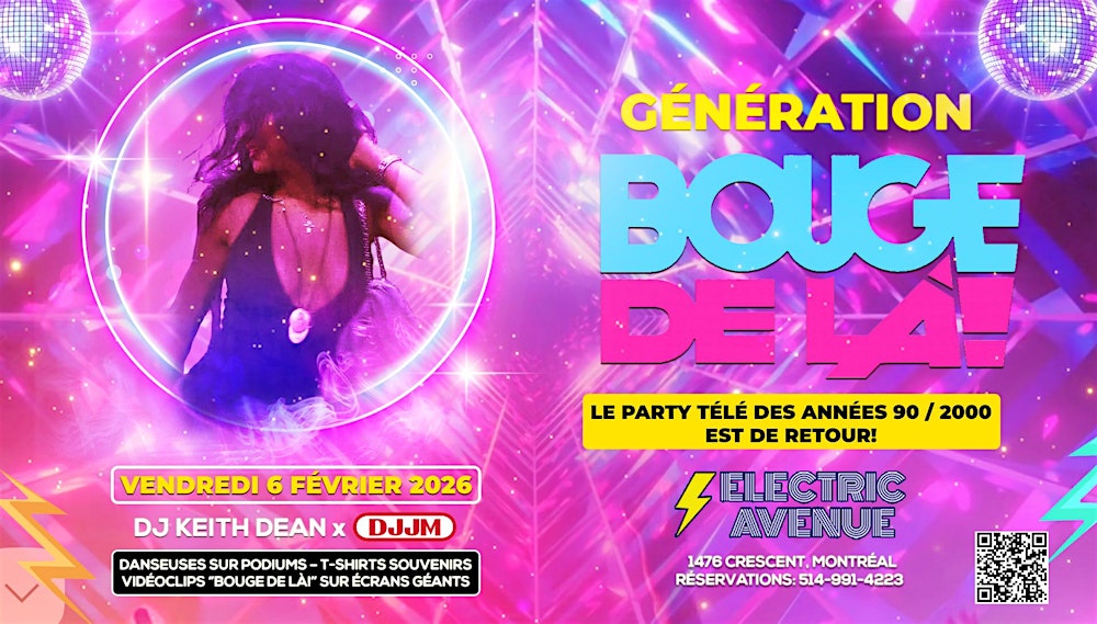 GÉNÉRATION BOUGE DE LÀ!