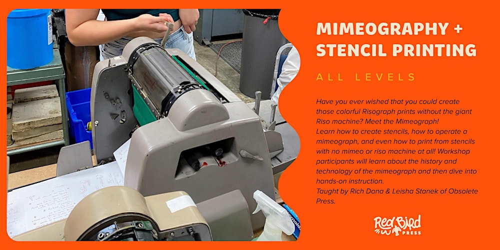 Mimeography + Stencil Printing