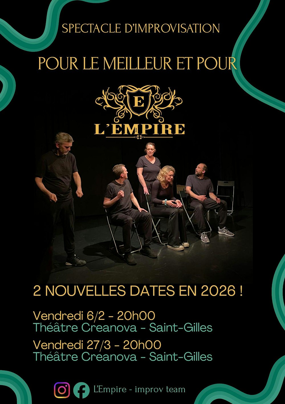 Pour le meilleur et pour l'Empire - Spectacle d'improvisation