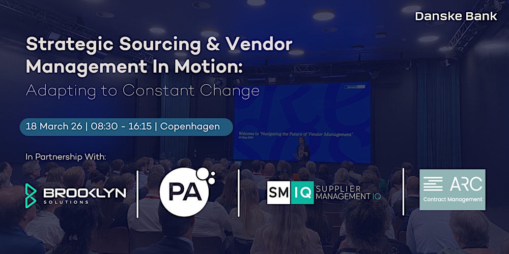 Strategic Sourcing & Vendor Management: Adapting to Constant Change