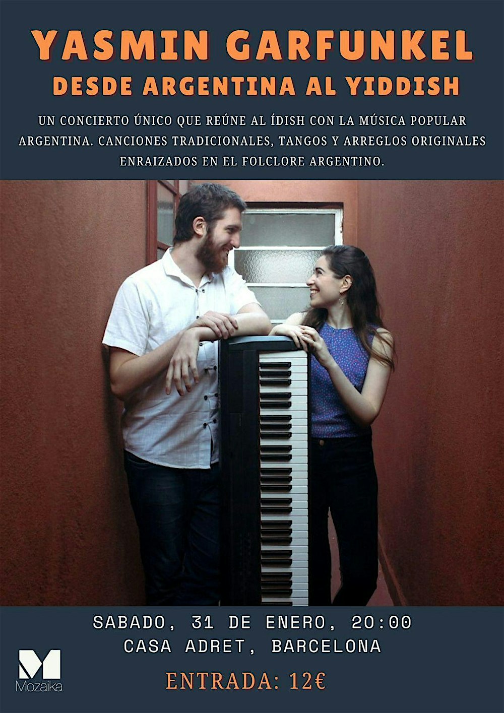 Yasmir Garfunkel - desde Argentnina al Yiddish