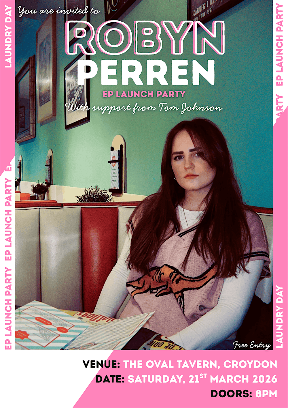 Robyn Perren’s EP Launch Show - “Laundry Day”