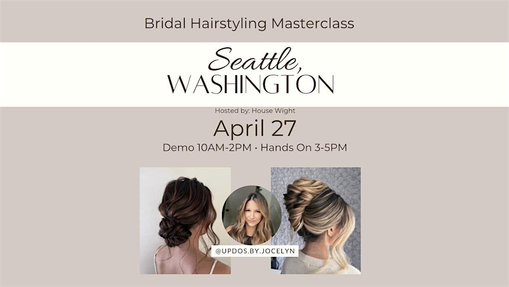 Bridal Hairstyling Masterclass