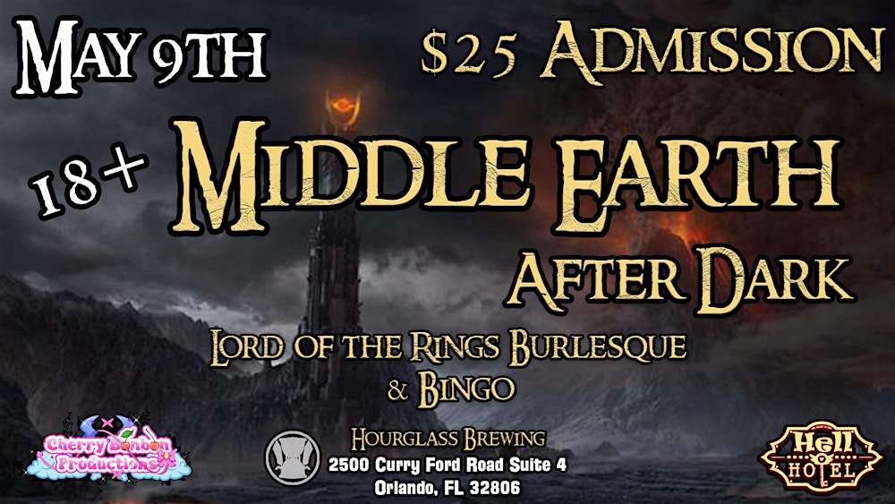 Lord Of The Rings Burlesque and Bingo