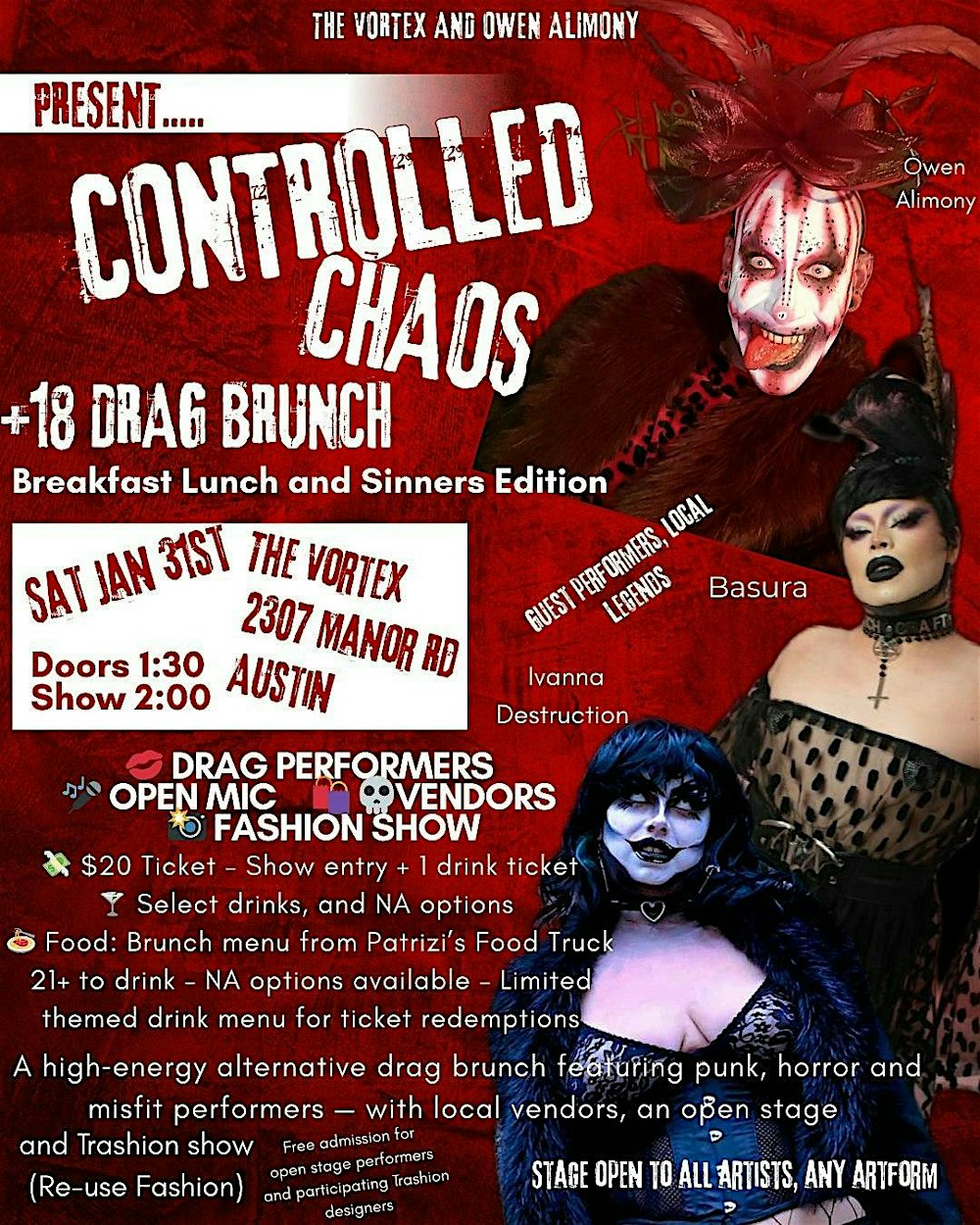 Controlled Chaos Drag Brunch
