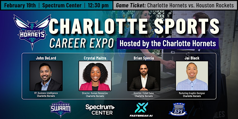 Charlotte Sports Career Expo hosted by the Charlotte Hornets