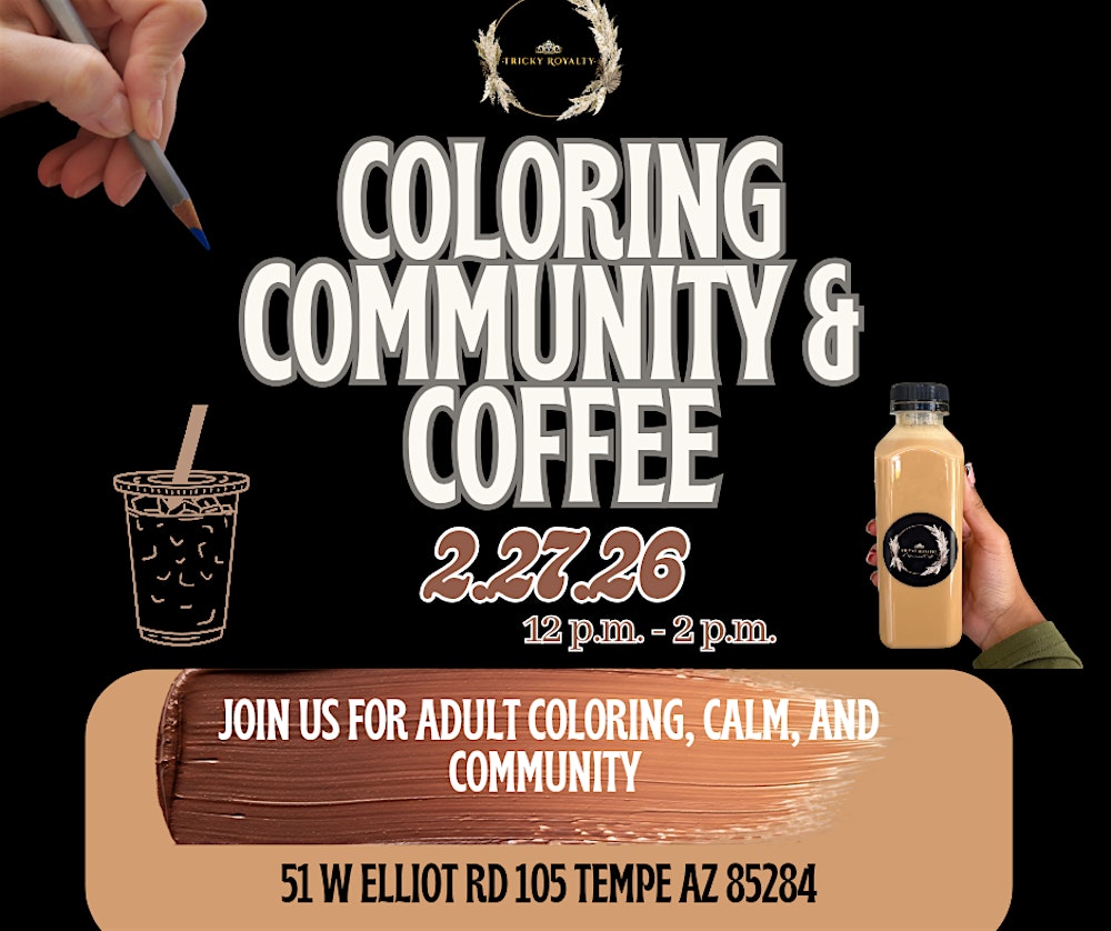 Community Coloring & Coffee