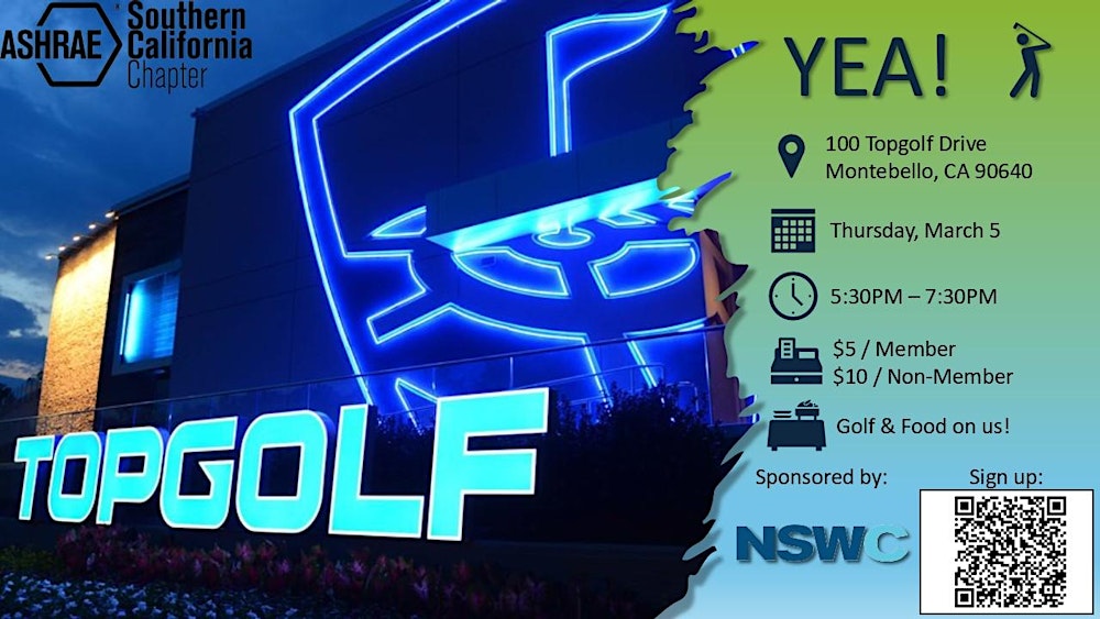 SoCal ASHRAE YEA TopGolf 2026