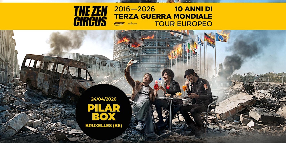 ZEN CIRCUS live at Pilar, Brussels