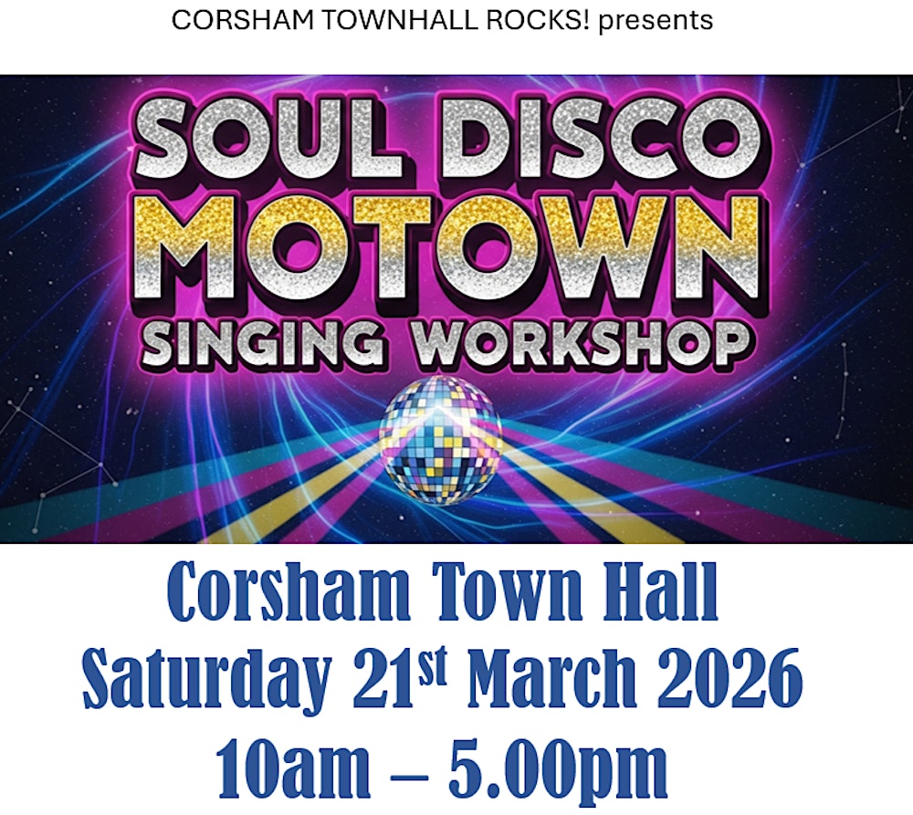 Disco Soul and Motown Singing Workshop