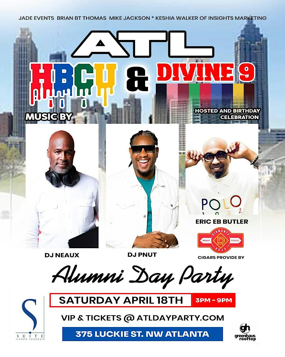 Rattler Reunion (Half-way to Homecoming) / HBCU & Divine 9 DAY PARTY ATL