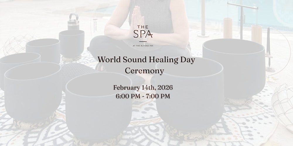 World Sound Healing Day at The Spa