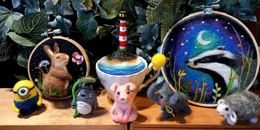 Needle Felting Workshop - Felt your own Rabbit with Scarf!
