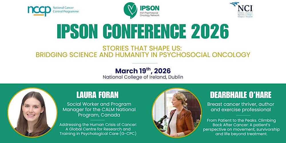 Irish Psychosocial Oncology Network Conference 2026