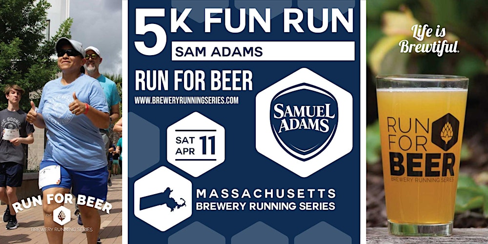 5k Beer Run x Sam Adams | 2026 MA Brewery Running Series