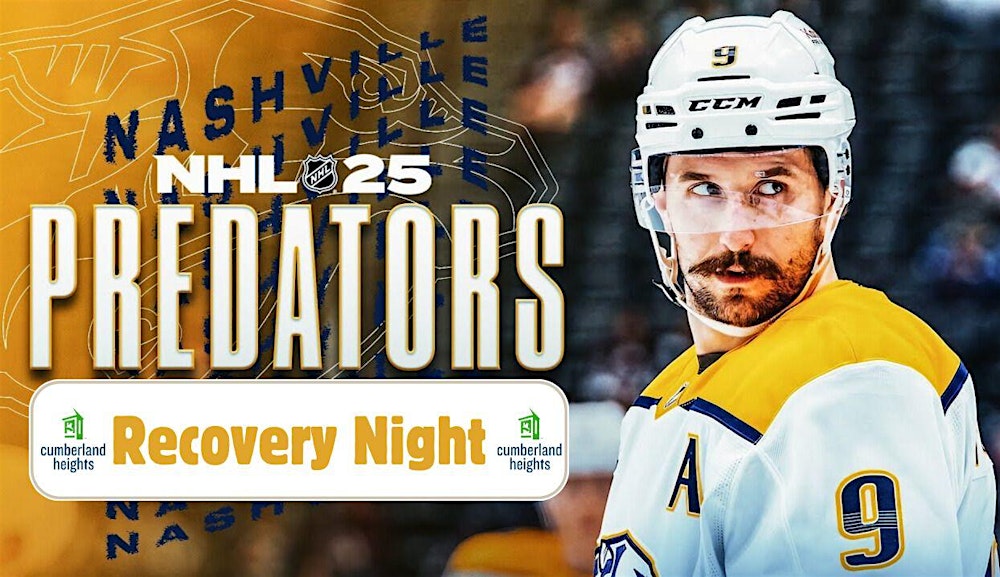 3rd Annual Nashville Predators Recovery Night