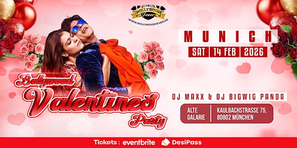 Bollywood Valentine's Party in München