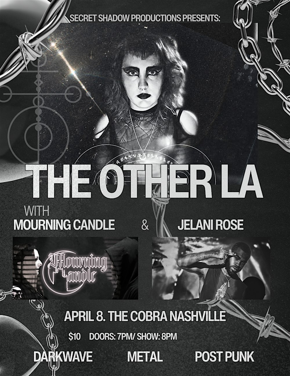 Venue: The Other LA | Mourning Candle | Jelani Rose