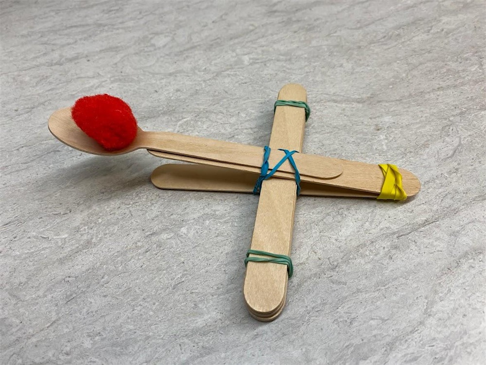 Winter Engineering: Catapults and Cotton Balls!