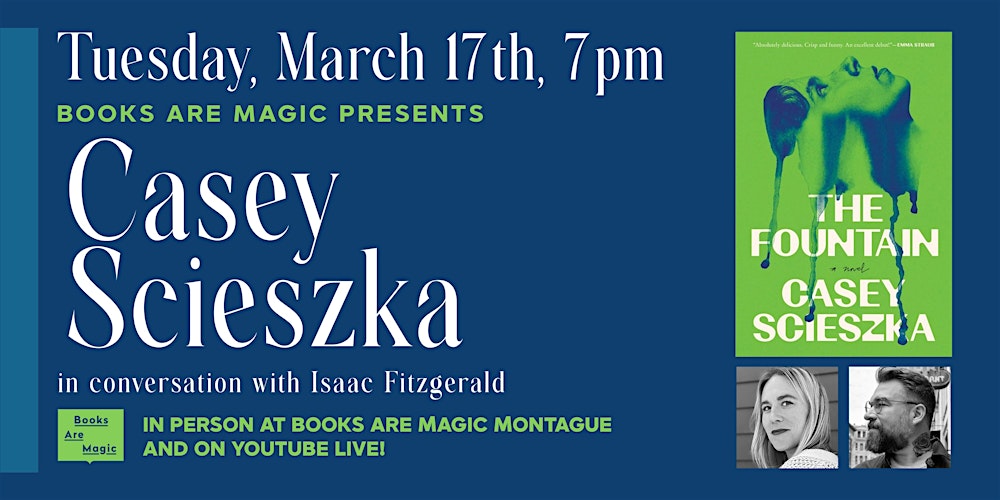 In-Store: Casey Scieszka: The Fountain w/ Isaac Fitzgerald