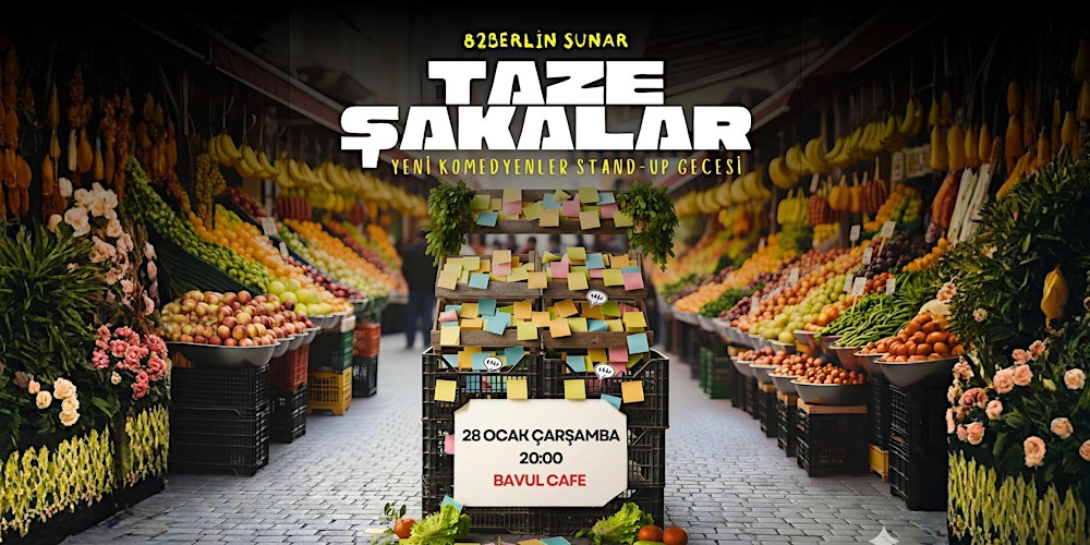 Taze Şakalar - Türkçe Stand-up Komedi - 82Berlin Stand-up