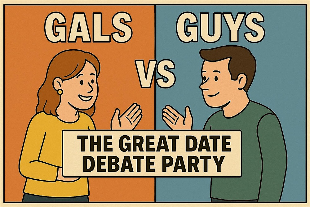 Gals VS Guys Great Date Debate Party