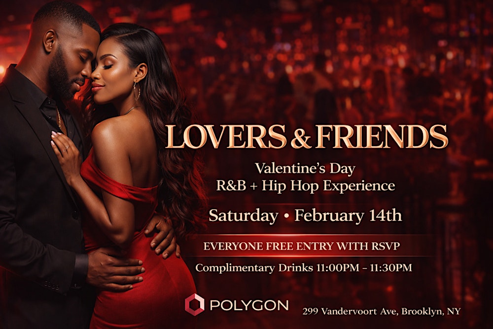 Lovers & Friends Valentines Night Party at Polygon: Free entry with RSVP
