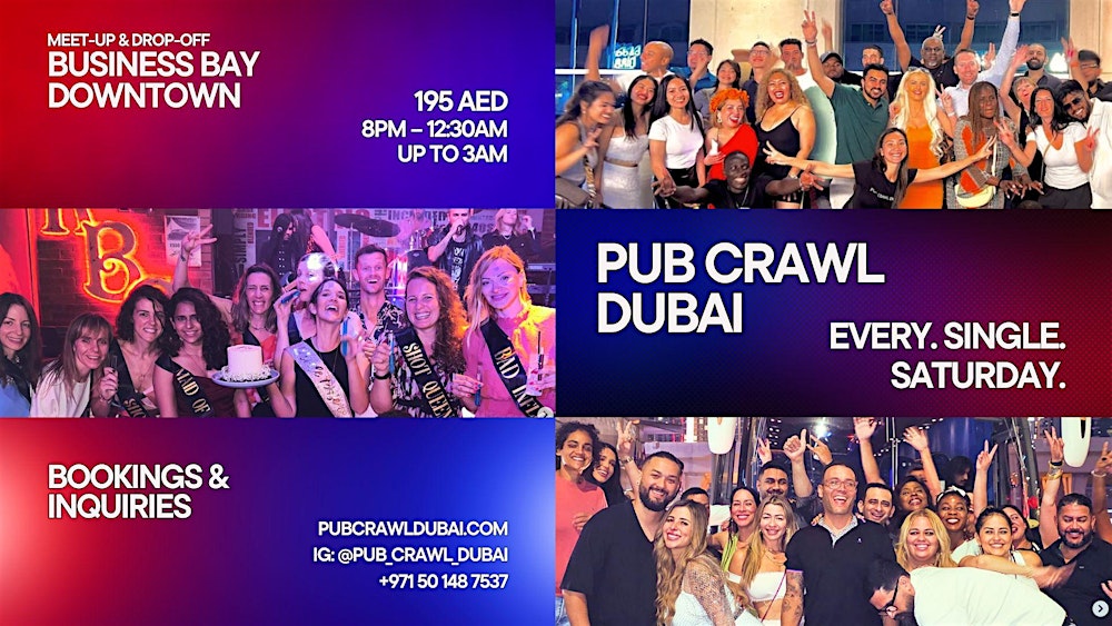 Pub Crawls in Dubai: Nightlife Tours