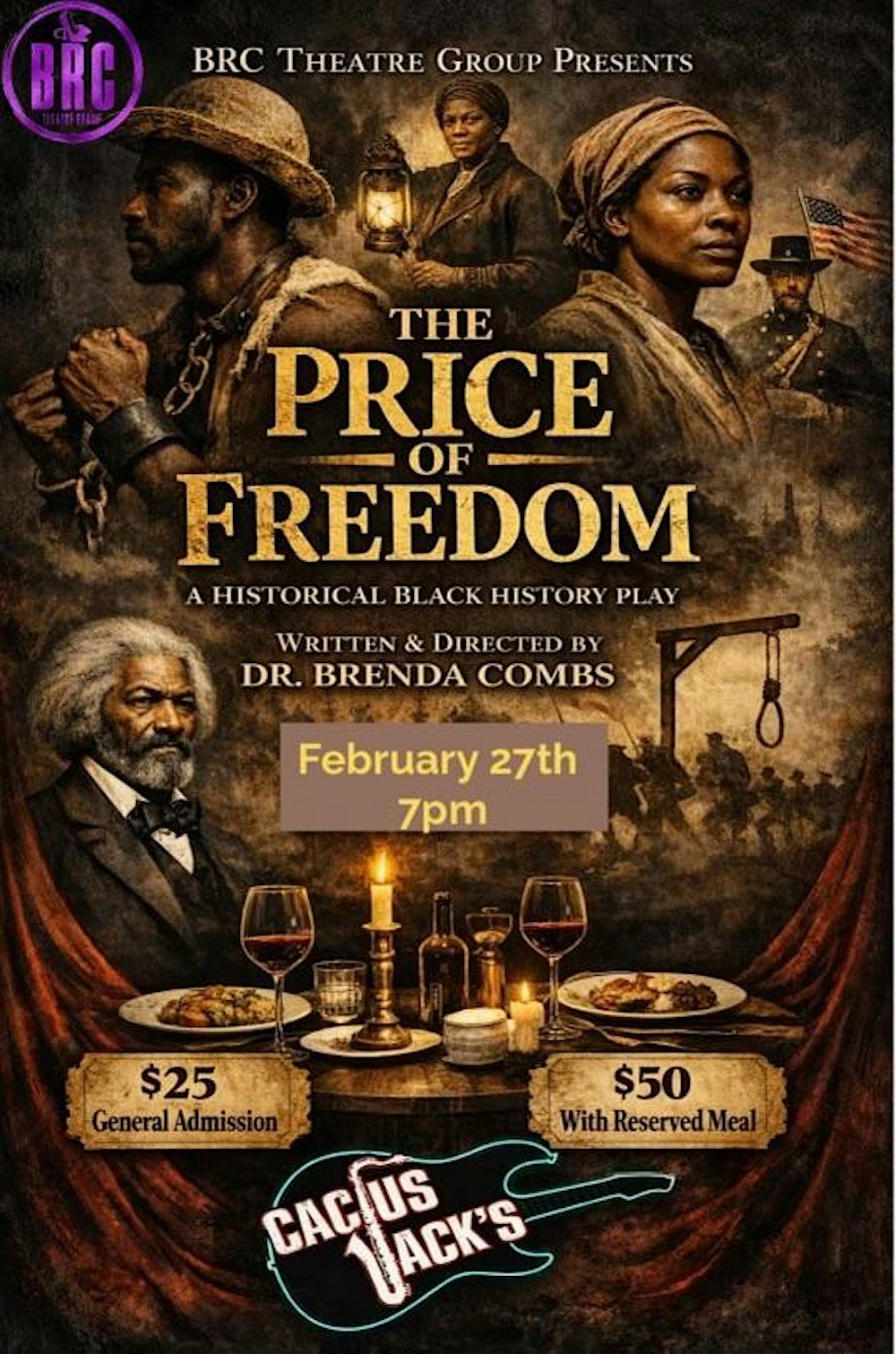 The Price Of Freedom @ Cactus Jacks 2/27
